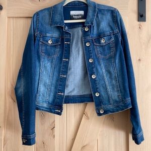 Kensie cropped denim jacket MED